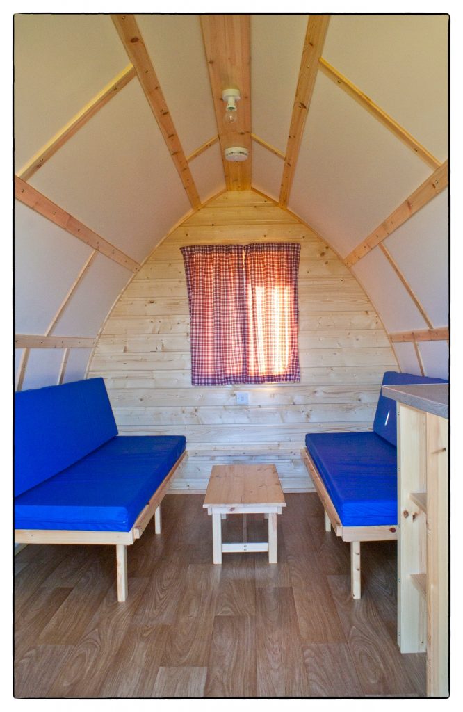 The Pods Eigg Camping Pods